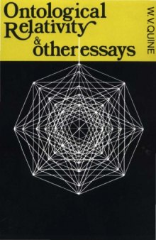 Ontological Relativity and Other Essays