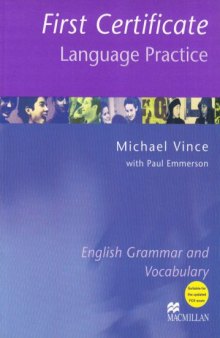 First Certificate Language Practice: With Key