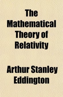 Mathematical Theory of Relativity
