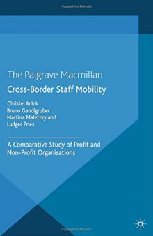 Cross-Border Staff Mobility: A Comparative Study of Profit and Non-Profit Organisations