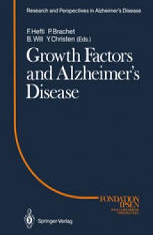 Growth Factors and Alzheimer’s Disease