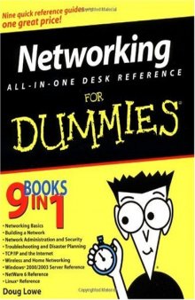 Networking All-in-One Desk Reference for Dummies