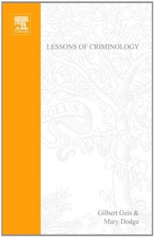 Lessons of Criminology 