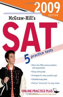 McGraw-Hill's SAT, 2009 Edition (Mcgraw Hill's Sat)