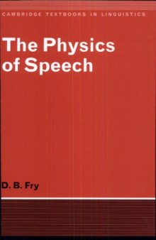 The Physics of Speech