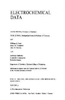 Electrochemical Data