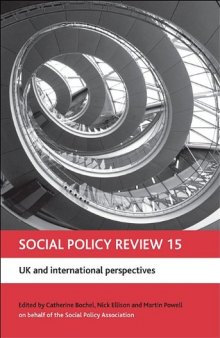 Social Policy Review 15: Uk and International Perspectives