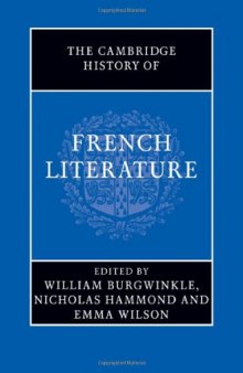 The Cambridge History of French Literature 