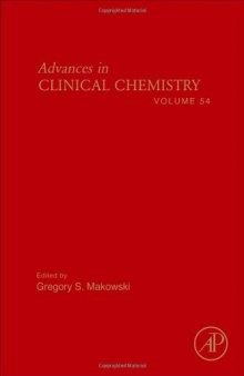 Advances in Clinical Chemistry, Vol. 54