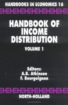 Handbook of Income Distribution, Volume 1