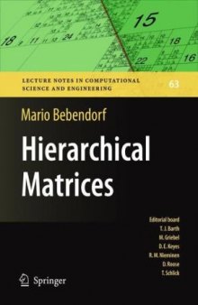 Hierarchical Matrices: A Means to Efficiently Solve Elliptic Boundary Value Problems