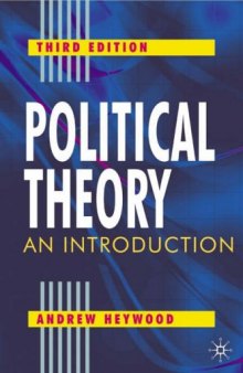 Political Theory, : An Introduction