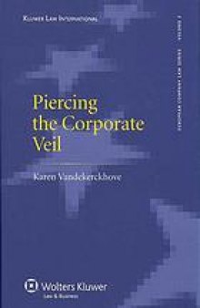 Piercing the Corporate Veil: A Transnational Approach