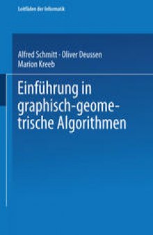 Einführung in graphisch-geometrische Algorithmen