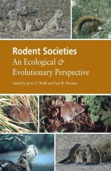 Rodent societies: an ecological & evolutionary perspective