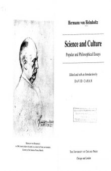 Science and Culture: Popular and Philosophical Essays