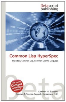 Common Lisp hyperspec