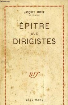 Epître aux dirigistes