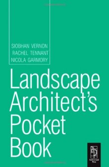 Landscape Architect's Pocket Book, Volume 1