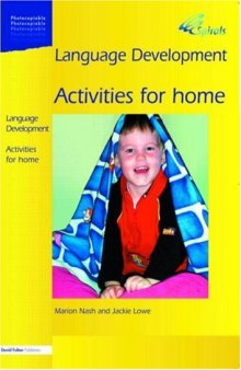 Language Development. Activities for Home (Spirals)