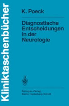 Diagnostische Entscheidungen in der Neurologie