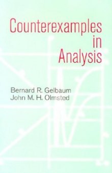 Counterexamples in analysis