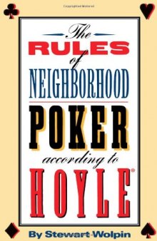 The Rules of Neighborhood Poker According to Hoyle