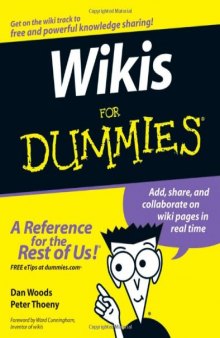 Wikis For Dummies (For Dummies (Computer Tech))