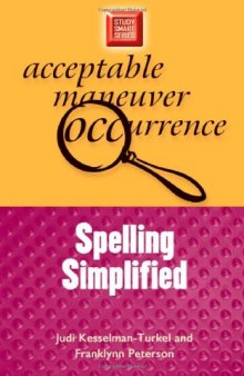Spelling Simplified (Study Smart Series)