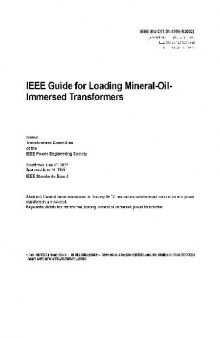 IEEE Std C57.91-1995: IEEE Guide for Loading Mineral-Oil Immersed Transformers