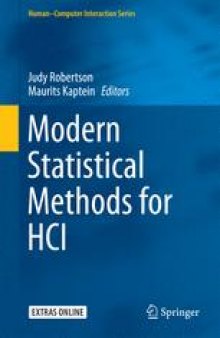 Modern Statistical Methods for HCI