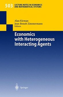 Economics with Heterogeneous Interacting Agents